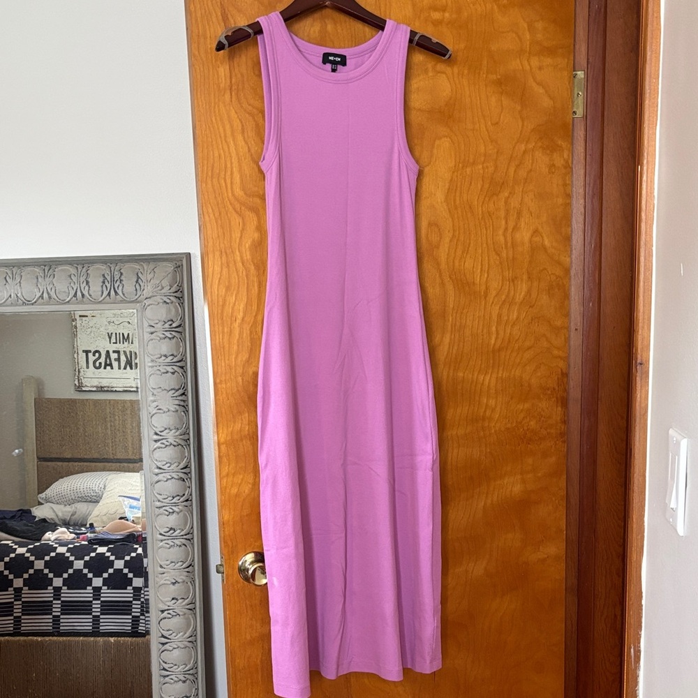 ME+EM Ribbed Maxi Dress